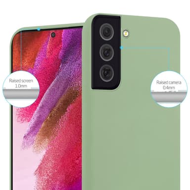 Skal Samsung Galaxy S22 PLUS Fodral Case (Grön)