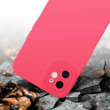 iPhone 12 Skal Fodral Case (Röd)