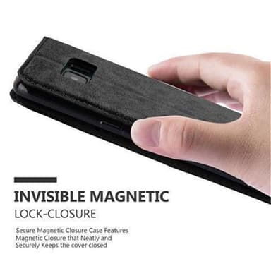 Samsung Galaxy S8 PLUS Skal Fodral Case (Svart)