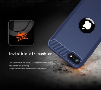 iPhone SE 2020 Skal Fodral Case (Blå)