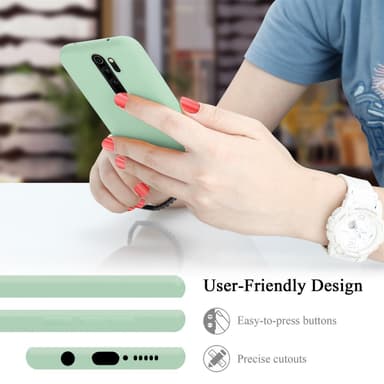 Xiaomi RedMi NOTE 8 PRO Skal Fodral Case (Grön)