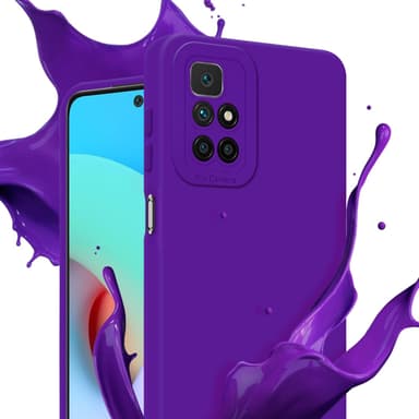 Xiaomi RedMi 10 Skal Fodral Case (Lila)