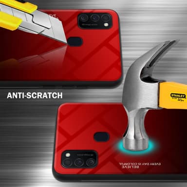 Samsung Galaxy M21 / M30s Skal Fodral Case (Svart)