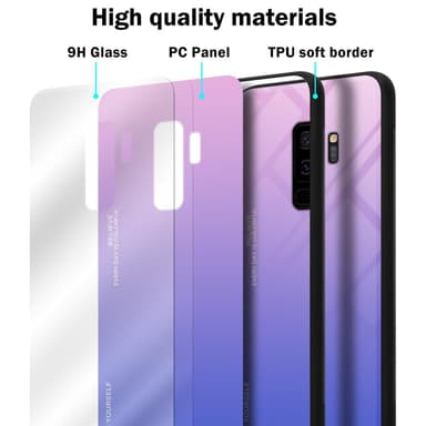 Samsung Galaxy S9 PLUS Skal Fodral Case (Svart)