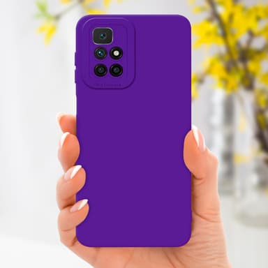 Xiaomi RedMi 10 Skal Fodral Case (Lila)