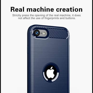 iPhone SE 2020 Skal Fodral Case (Blå)