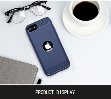 iPhone SE 2020 Skal Fodral Case (Blå)