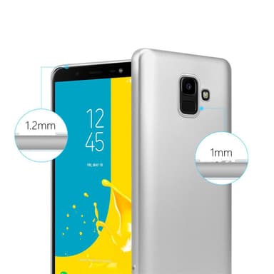 Skal Samsung Galaxy J6 2018 Fodral Case (Silver)
