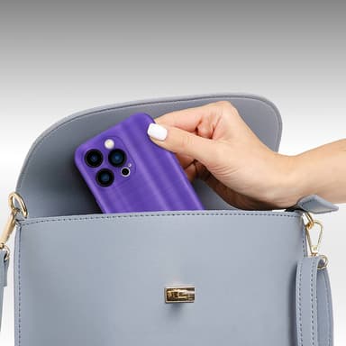 iPhone 14 PRO Skal Fodral Case (Lila)