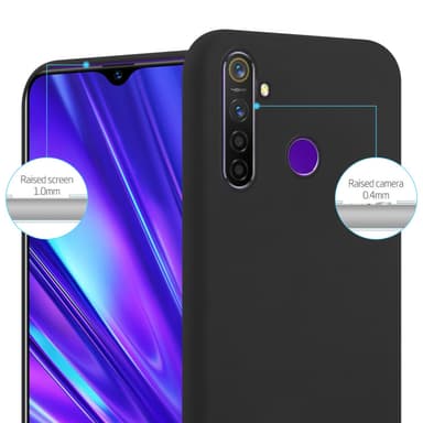 Skal Realme 5 / 5i / 6i / C3 Fodral Case (Svart)