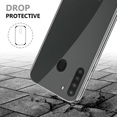 Skal Samsung Galaxy A21 Fodral Case (Transparent)