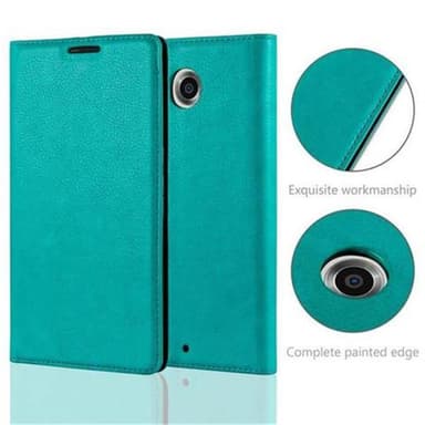 Motorola Google NEXUS 6 Skal Fodral Case (Turkos)