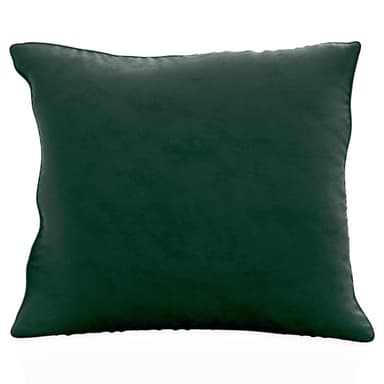 Kuddfodral 40x40 cm dekorativt i sammet (grön)