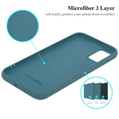Samsung Galaxy M31s Skal Fodral Case (Grön)