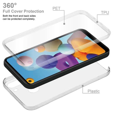 Skal Samsung Galaxy A21 Fodral Case (Transparent)