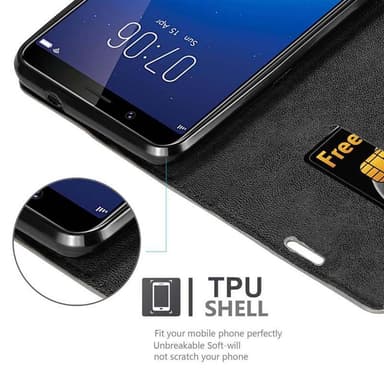 Vivo Y71 Skal Fodral Case (Brun)