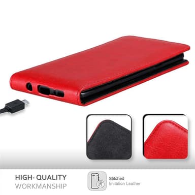 Samsung Galaxy S9 PLUS Flipfodral Skal (Röd)