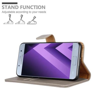 Samsung Galaxy A7 2017 Plånboksfodral Skal (Brun)
