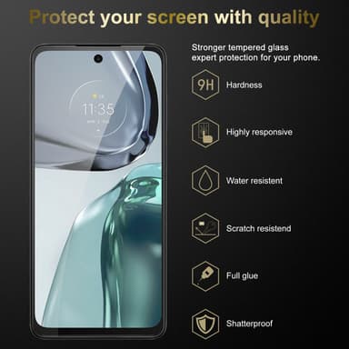 Motorola MOTO G62 5G Skyddsglas Skyddsfilm Skärmskydd