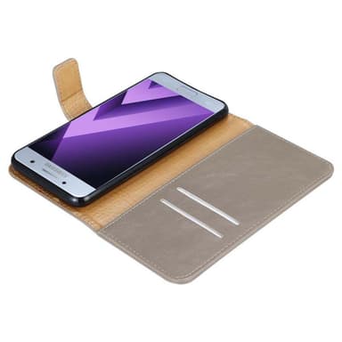 Samsung Galaxy A7 2017 Plånboksfodral Skal (Brun)