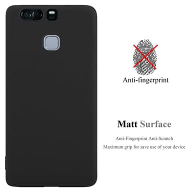 Skal Huawei P9 Fodral Case (Svart)