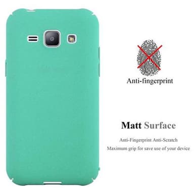 Samsung Galaxy J1 2015 Skal Fodral Case (Grön)