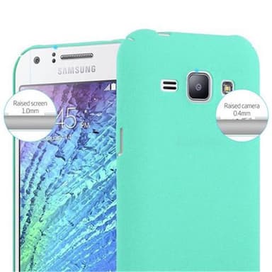 Samsung Galaxy J1 2015 Skal Fodral Case (Grön)