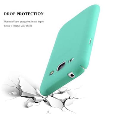Samsung Galaxy J1 2015 Skal Fodral Case (Grön)