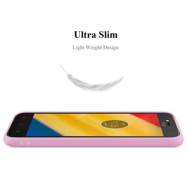 Skal Motorola MOTO C PLUS Fodral Case (Rosa)