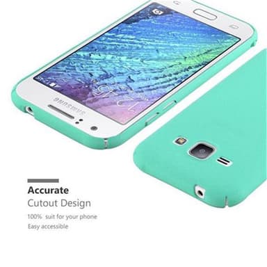 Samsung Galaxy J1 2015 Skal Fodral Case (Grön)