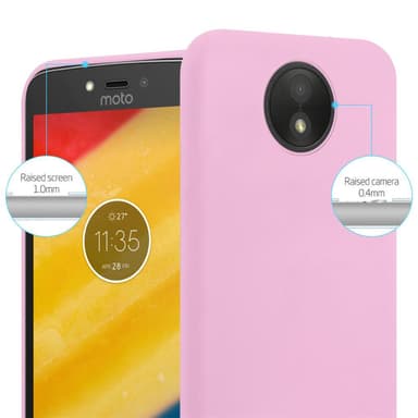Skal Motorola MOTO C PLUS Fodral Case (Rosa)