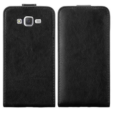 Samsung Galaxy J7 2015 Flipfodral Skal (Svart)