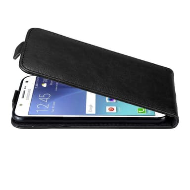 Samsung Galaxy J7 2015 Flipfodral Skal (Svart)