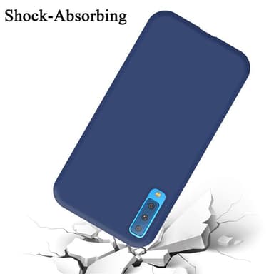 Samsung Galaxy A7 2018 Skal Fodral Case (Blå)