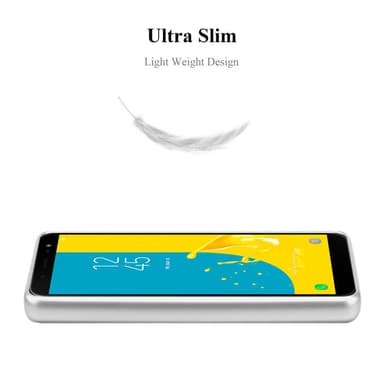 Skal Samsung Galaxy J6 2018 Fodral Case (Silver)