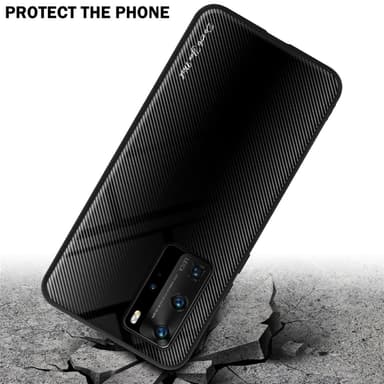 Huawei P40 PRO / P40 PRO+ Skal Fodral Case (Svart)