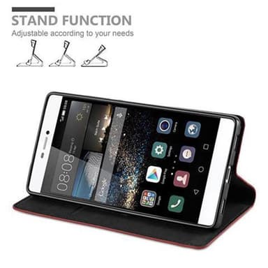 Huawei P8 Skal Fodral Case (Röd)