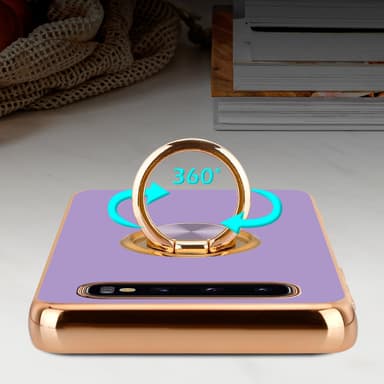 Samsung Galaxy S10 PLUS Skal Fodral Case (Lila)