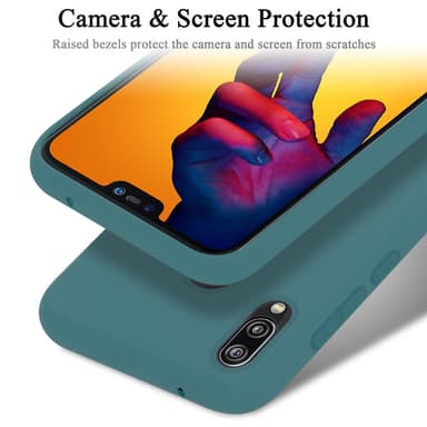 Huawei P20 LITE 2018 / NOVA 3E Skal Fodral Case (Grön)