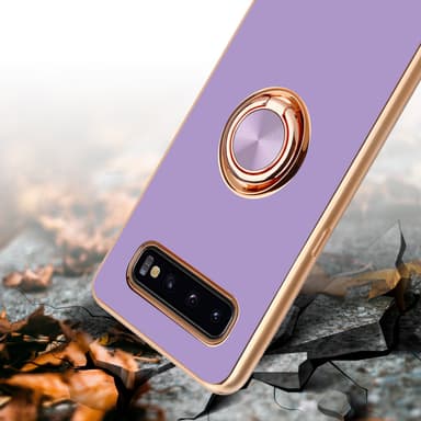 Samsung Galaxy S10 PLUS Skal Fodral Case (Lila)
