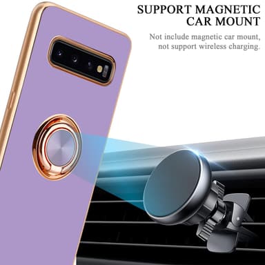 Samsung Galaxy S10 PLUS Skal Fodral Case (Lila)