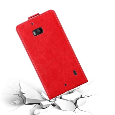 Nokia Lumia 929 / 930 Flipfodral Skal (Röd)