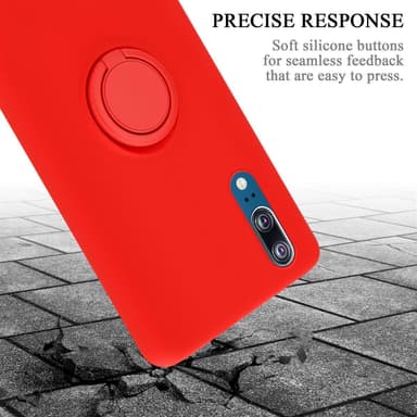 Skal Huawei P20 Fodral Case (Röd)