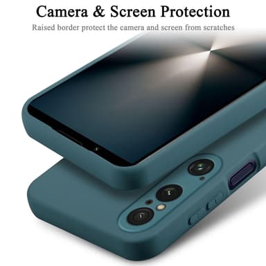 Sony Xperia 1 VI Skal Fodral Case (Grön)