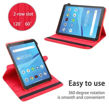 Lenovo Tab M7 (7 tum) Skal Fodral Case (Röd)
