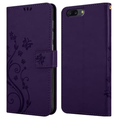 OnePlus 5 Plånboksfodral Skal (Lila)