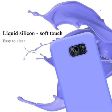 Samsung Galaxy S7 EDGE Skal Fodral Case (Lila)
