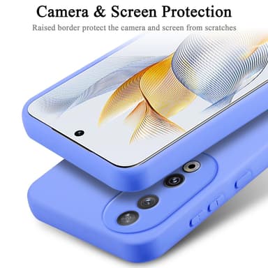 Honor 90 Skal Fodral Case (Lila)