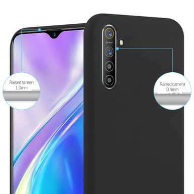 Skal Realme X2 / XT / Oppo K5 Fodral Case (Svart)