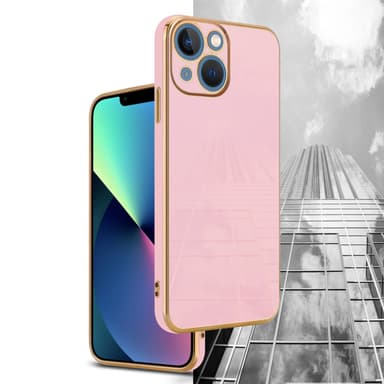 iPhone 13 Skal Fodral Case (Rosa)